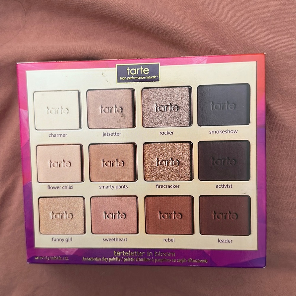 Tarte eyeshadow palette